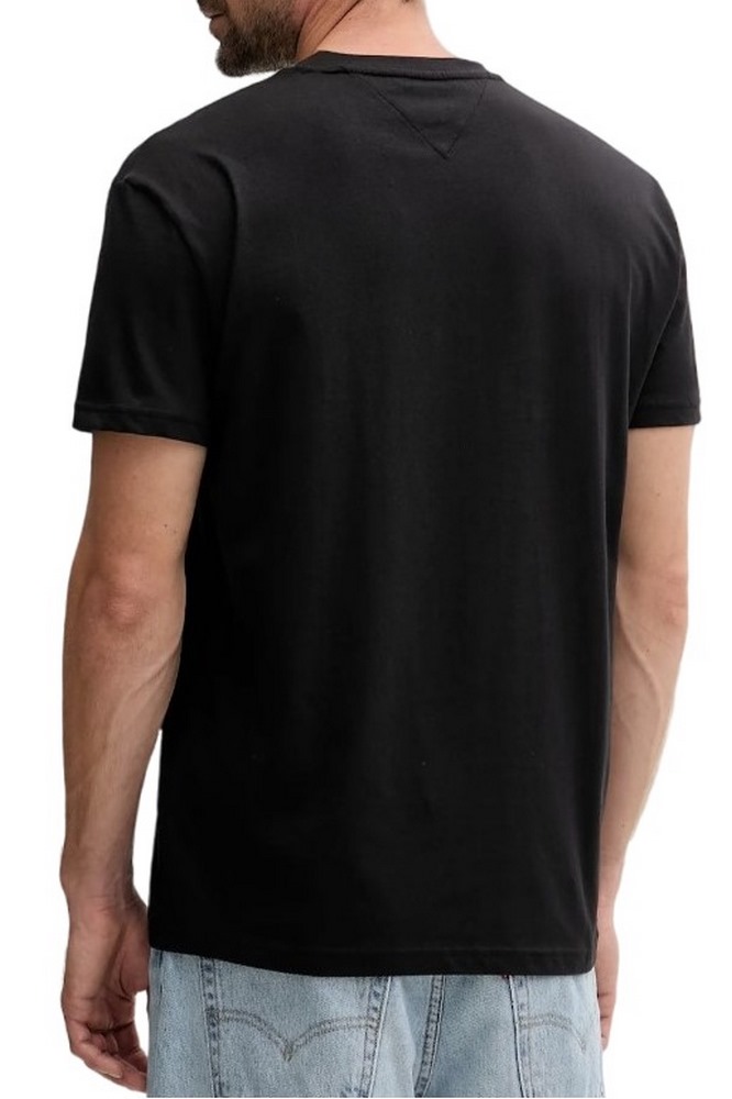 TOMMY JEANS  REG DNA TEE EXT T-SHIRT ΜΠΛΟΥΖΑ ΑΝΔΡΙΚΗ BLACK