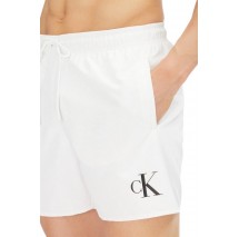 CALVIN KLEIN JEANS MEDIUM DRAWSTRING ΜΑΓΙΟ ΑΝΔΡΙΚΟ WHITE