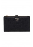 GUESS BLAKE SLG DOUBLE ZIP ORGANIZER ΠΟΡΤΟΦΟΛΙ ΓΥΝΑΙΚΕΙΟ BLACK