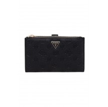 GUESS BLAKE SLG DOUBLE ZIP ORGANIZER ΠΟΡΤΟΦΟΛΙ ΓΥΝΑΙΚΕΙΟ BLACK