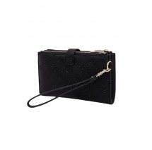 GUESS BLAKE SLG DOUBLE ZIP ORGANIZER ΠΟΡΤΟΦΟΛΙ ΓΥΝΑΙΚΕΙΟ BLACK