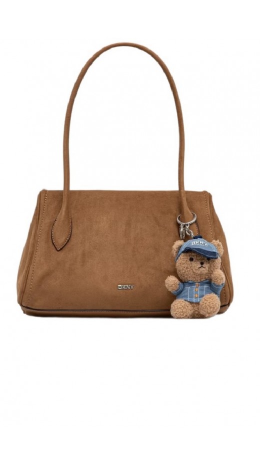 DKNY AMELIE SATCHELS HANDBAG R62DMQ89 ΤΣΑΝΤΑ ΓΥΝΑΙΚΕΙΑ ALMOND