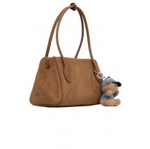 DKNY AMELIE SATCHELS HANDBAG R62DMQ89 ΤΣΑΝΤΑ ΓΥΝΑΙΚΕΙΑ ALMOND