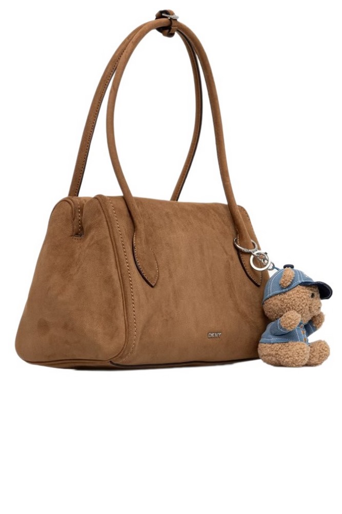 DKNY AMELIE SATCHELS HANDBAG R62DMQ89 ΤΣΑΝΤΑ ΓΥΝΑΙΚΕΙΑ ALMOND