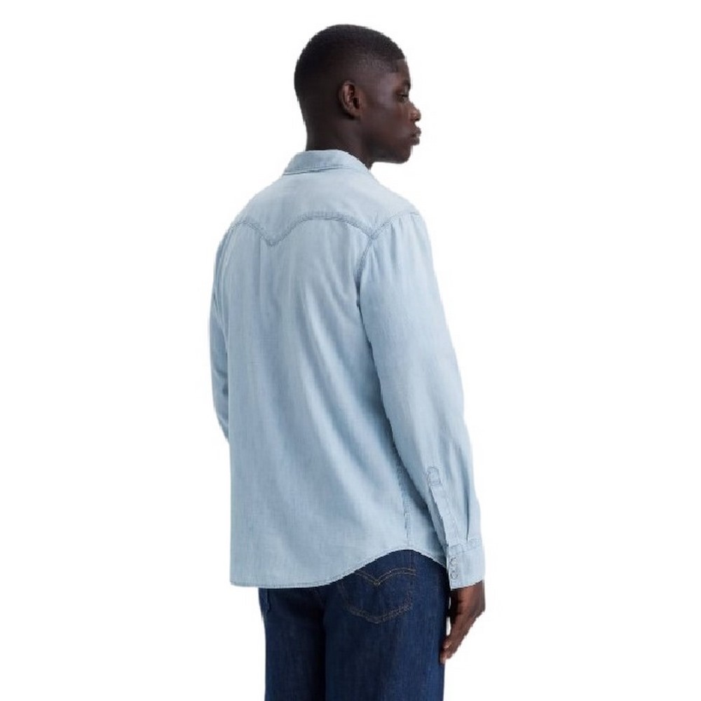 LEVIS BARSTOW WESTERN STANDARD 857440066 ΠΟΥΚΑΜΙΣΟ ΑΝΔΡΙΚΟ BLUE
