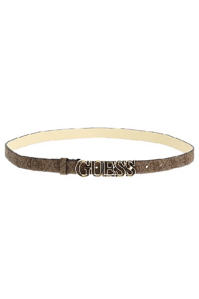 GUESS VIKKY NOT ADJUST PANT BELT ΖΩΝΗ ΓΥΝΑΙΚΕΙΑ BEIGE