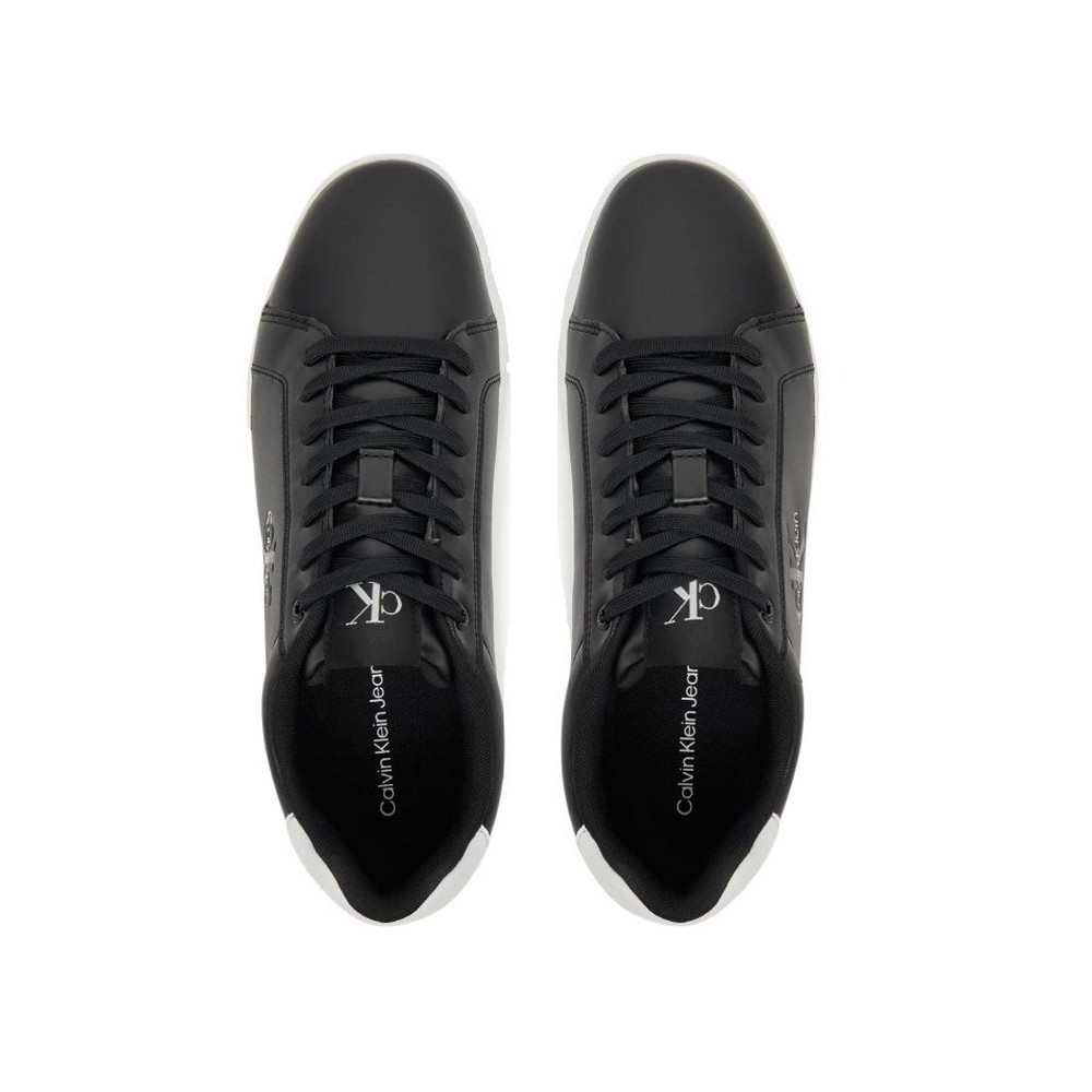 CALVIN KLEIN JEANS CLASSIC CUPSOLE MONO LTH  ΠΑΠΟΥΤΣΙ ΑΝΔΡΙΚΟ WHITE/BLACK