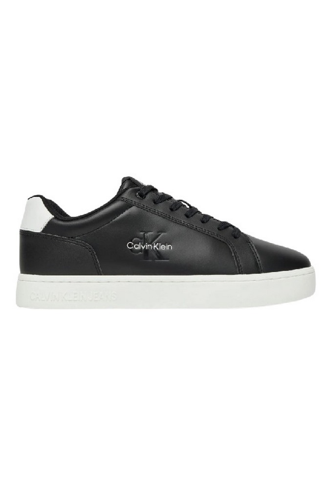 CALVIN KLEIN JEANS CLASSIC CUPSOLE MONO LTH  ΠΑΠΟΥΤΣΙ ΑΝΔΡΙΚΟ WHITE/BLACK