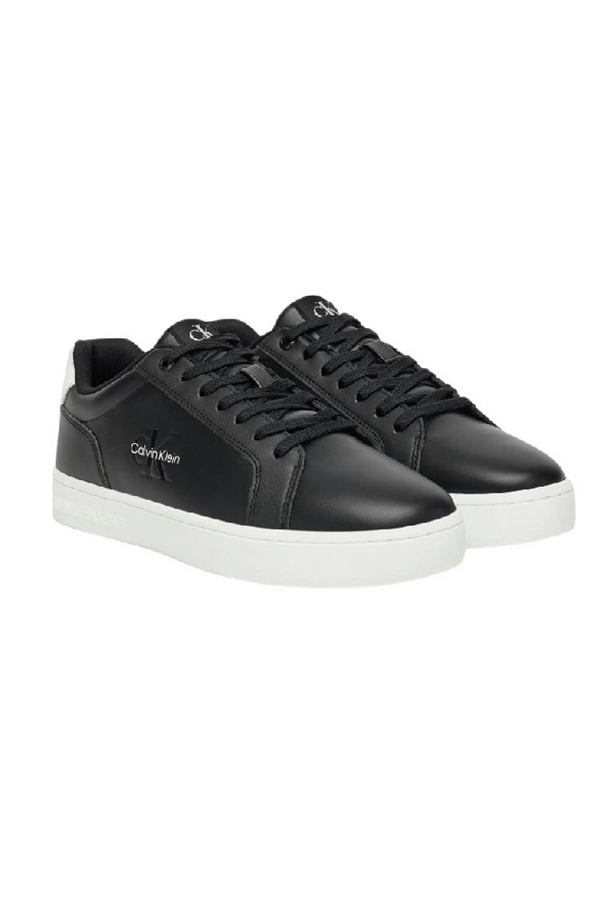 CALVIN KLEIN JEANS CLASSIC CUPSOLE MONO LTH  ΠΑΠΟΥΤΣΙ ΑΝΔΡΙΚΟ WHITE/BLACK