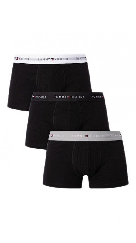 TOMMY HILFIGER 3P TRUNK WB ΕΣΩΡΟΥΧΟ ΑΝΔΡΙΚΟ BLACK/GREY