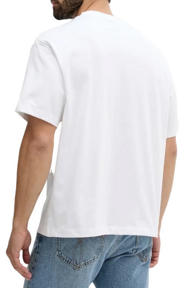 CALVIN KLEIN JEANS CLVN RSRT SCR T-SHIRT ΜΠΛΟΥΖΑ ΑΝΔΡΙΚΗ BRIGHT WHITE