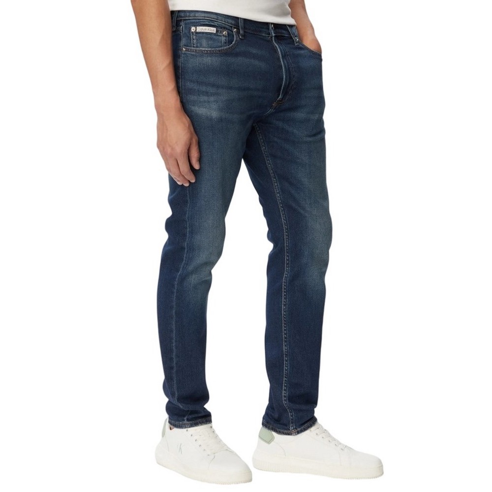 CALVIN KLEIN JEANS CLASSIC TAPER CELTIC OCEAN ΤΖΙΝ ΠΑΝΤΕΛΟΝΙ ΑΝΔΡΙΚΟ BLUΕ DENIM