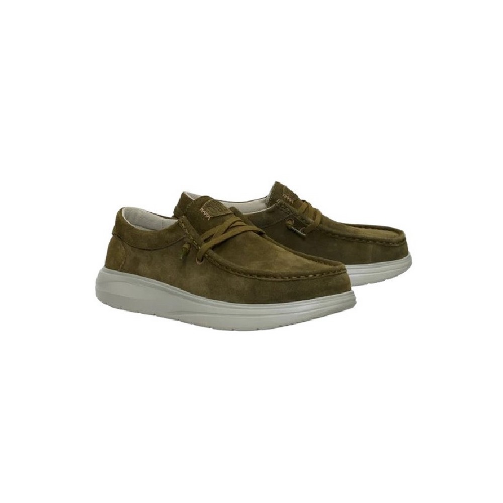 HEY DUDE WALLY COMF SUEDE ΠΑΠΟΥΤΣΙ ΑΝΔΡΙΚΟ OLIVE