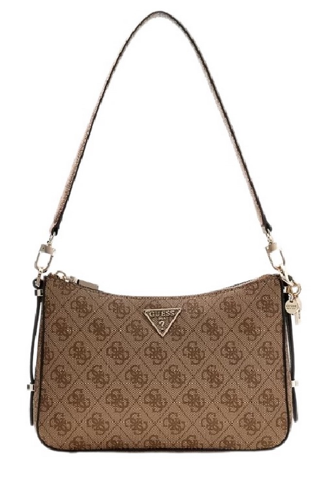 ECO ERICA TOP ZIP SHOULDER BAG ΤΣΑΝΤΑ ΓΥΝΑΙΚΕΙΑ LATTE