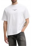 CALVIN KLEIN JEANS RLXD FIT GRAPHIC TEE T-SHIRT ΜΠΛΟΥΖΑ ΑΝΔΡΙΚΗ BRIGHT WHITE