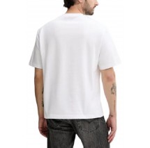 CALVIN KLEIN JEANS RLXD FIT GRAPHIC TEE T-SHIRT ΜΠΛΟΥΖΑ ΑΝΔΡΙΚΗ BRIGHT WHITE