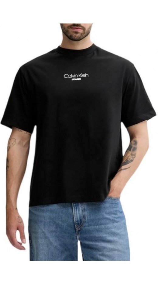 CALVIN KLEIN JEANS RLXD FIT GRAPHIC TEE T-SHIRT ΜΠΛΟΥΖΑ ΑΝΔΡΙΚΗ BLACK