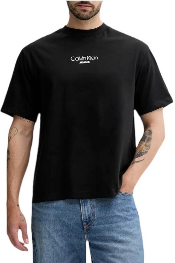 CALVIN KLEIN JEANS RLXD FIT GRAPHIC TEE T-SHIRT ΜΠΛΟΥΖΑ ΑΝΔΡΙΚΗ BLACK