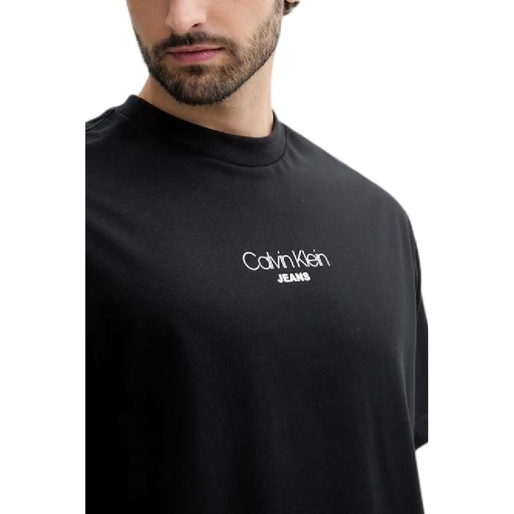 CALVIN KLEIN JEANS RLXD FIT GRAPHIC TEE T-SHIRT ΜΠΛΟΥΖΑ ΑΝΔΡΙΚΗ BLACK