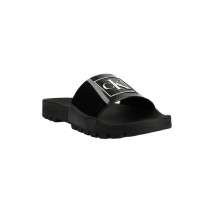 CALVIN KLEIN JEANS TRUCK SLIDE MONOGRAM RUBBER W ΠΑΝΤΟΦΛΑ ΓΥΝΑΙΚΕΙΑ BLACK