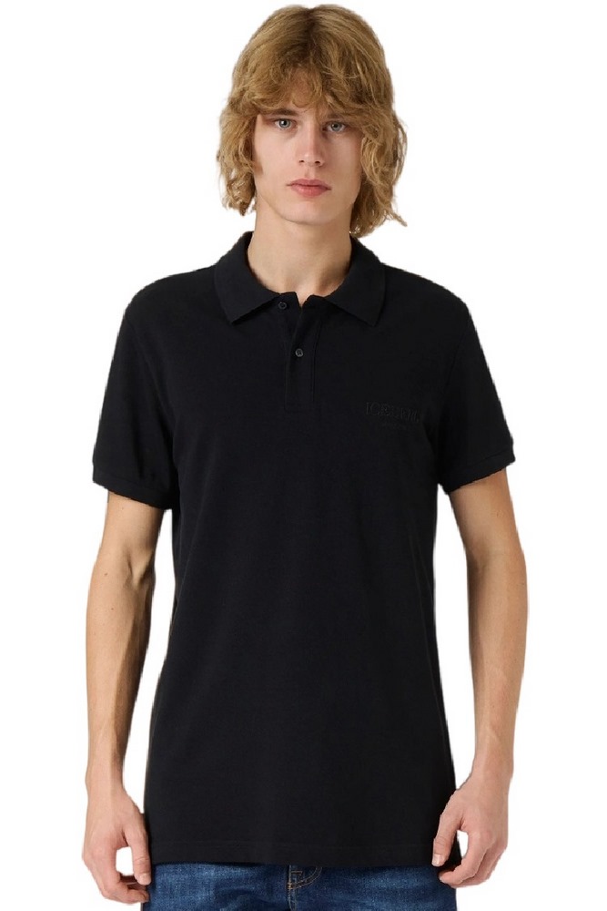 ICEBERG T-SHIRT ΜΠΛΟΥΖΑ POLO ΑΝΔΡΙΚΗ BLACK