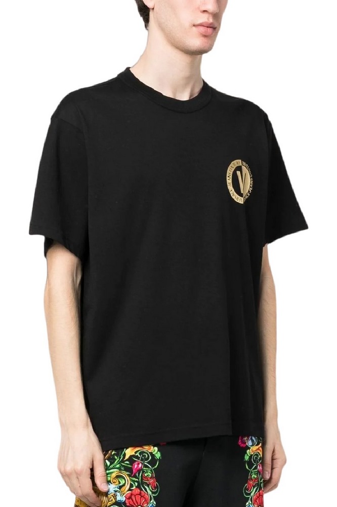 NEW VEMBLEM PLT SM COTTON JERSEY T-SHIRT ΑΝΔΡΙΚΟ BLACK