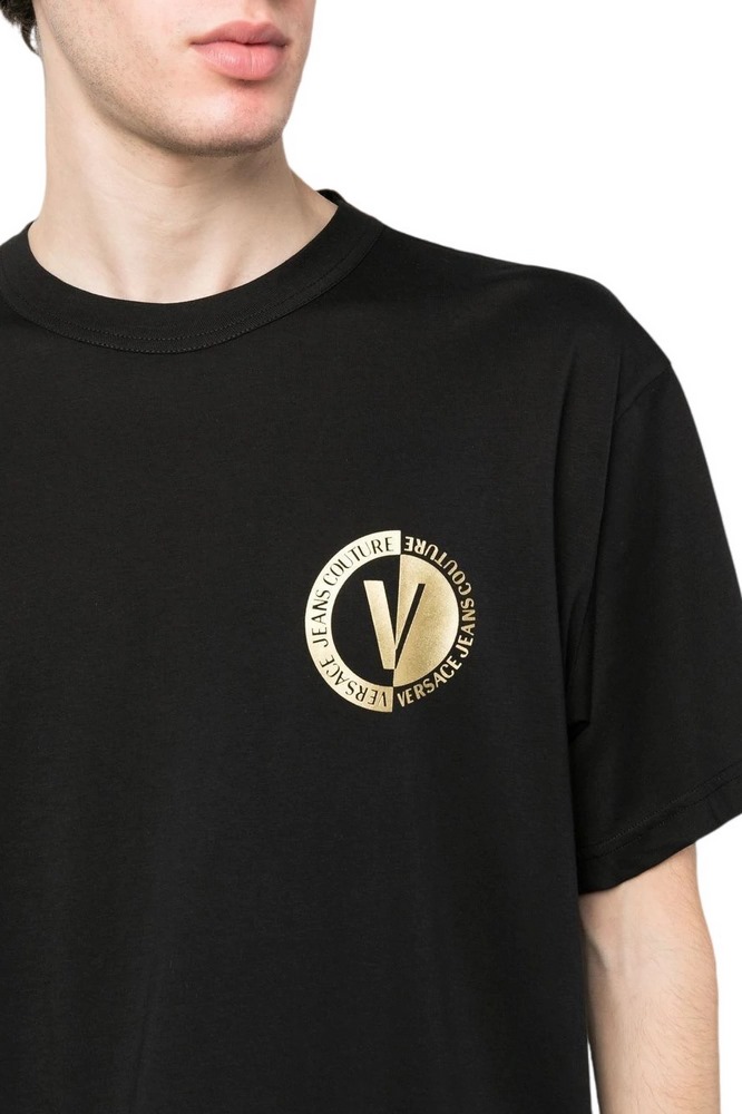 NEW VEMBLEM PLT SM COTTON JERSEY T-SHIRT ΑΝΔΡΙΚΟ BLACK