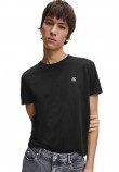 CALVIN KLEIN JEANS CK ESSENTIAL SLIM TEE T-SHIRT ΑΝΔΡΙΚΟ BLACK