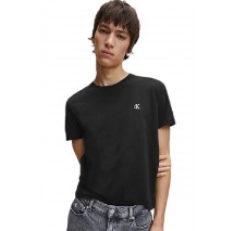 CALVIN KLEIN JEANS CK ESSENTIAL SLIM TEE T-SHIRT ΑΝΔΡΙΚΟ BLACK