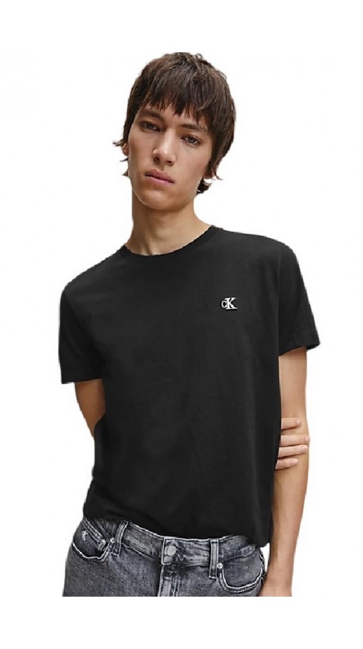 CALVIN KLEIN JEANS CK ESSENTIAL SLIM TEE T-SHIRT ΑΝΔΡΙΚΟ BLACK