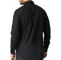 CALVIN KLEIN JEANS SHRUNKEN BADGE SHIRT ΠΟΥΚΑΜΙΣΟ ΑΝΔΡΙΚΟ BLACK