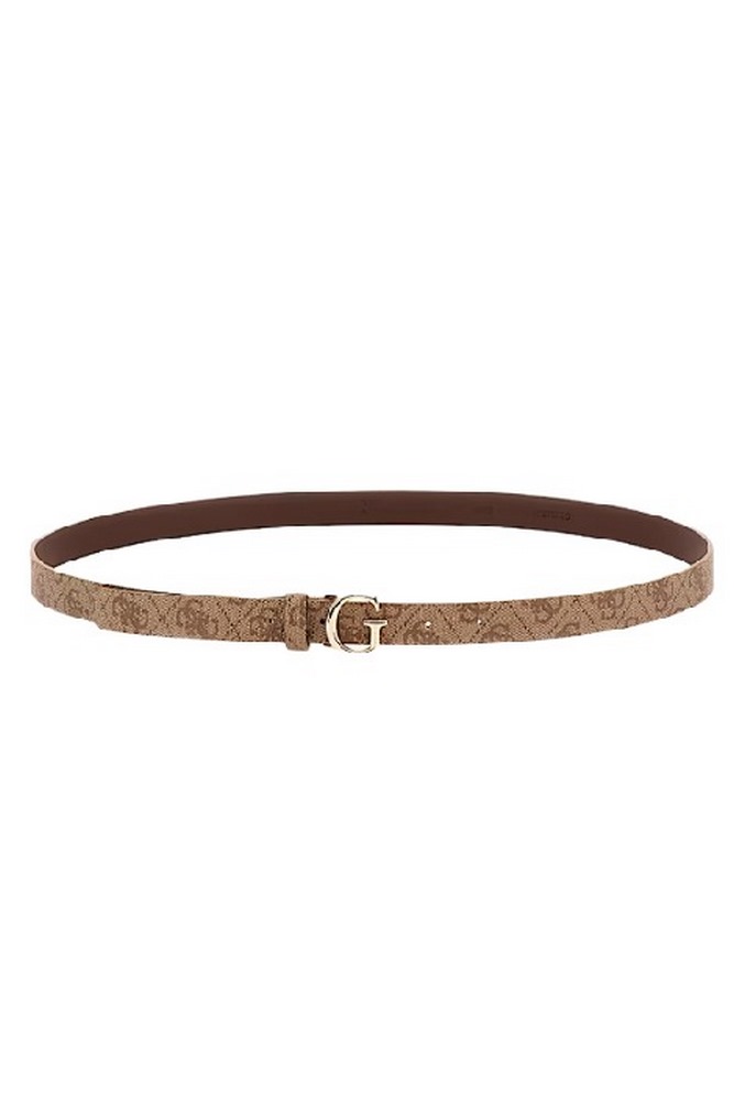 GUESS MERIDIAN ADJUSTABLE BELT ΖΩΝΗ ΓΥΝΑΙΚΕΙΑ BROWN