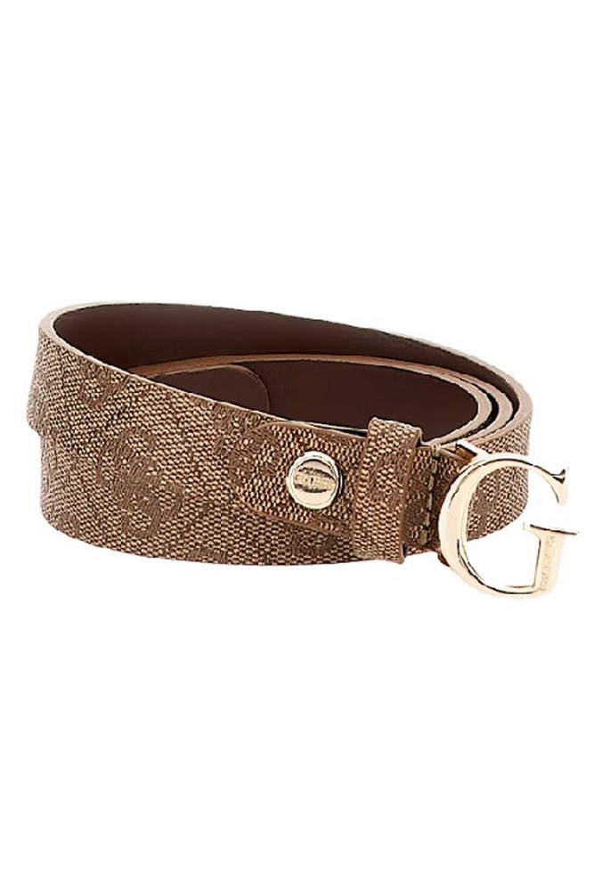 GUESS MERIDIAN ADJUSTABLE BELT ΖΩΝΗ ΓΥΝΑΙΚΕΙΑ BROWN