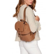 ΤΣΑΝΤΑ HELAINA FLAP BACKPACK ΓΥΝΑΙΚΕΙΑ GUESS TAN