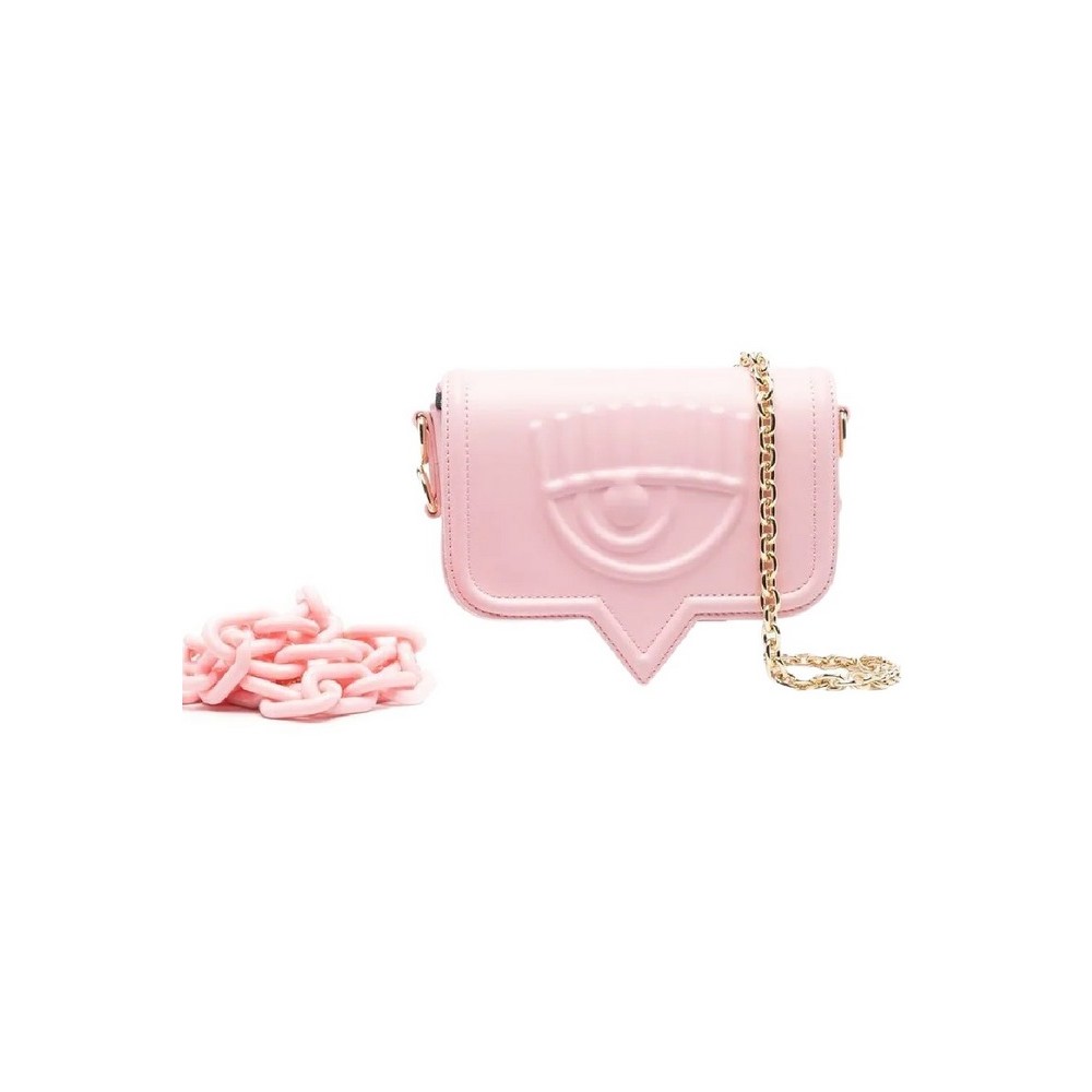 CHIARA FERRAGNI RANGE A-EYELIKE BAGS SMOOTH CALF ΤΣΑΝΤΑ ΓΥΝΑΙΚΕΙΑ PINK