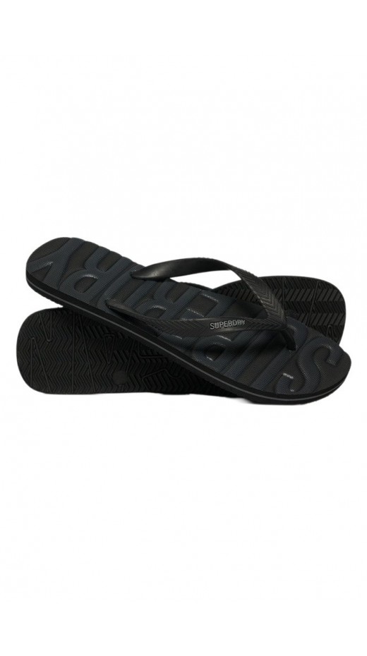 SUPERDRY VINTAGE VEGAN FLIP FLOP ΠΑΝΤΟΦΛΑ ΑΝΔΡΙΚΗ BLACK