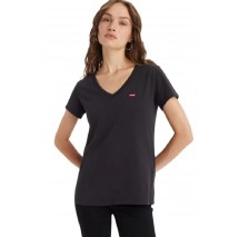 LEVIS PERFECT VNECK 853410003 T-SHIRT ΜΠΛΟΥΖΑ ΓΥΝΑΙΚΕΙΑ BLACK