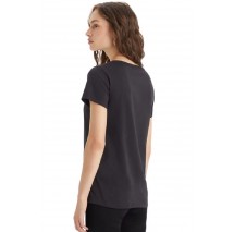 LEVI'S PERFECT T-SHIRT ΜΠΛΟΥΖΑ ΓΥΝΑΙΚΕΙΑ BLACK