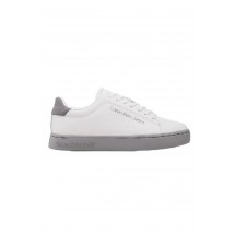 CALVIN KLEIN JEANS CLASSIC CUPSOLE LACEUP LTH ΠΑΠΟΥΤΣΙ ΑΝΔΡΙΚΟ WHITE