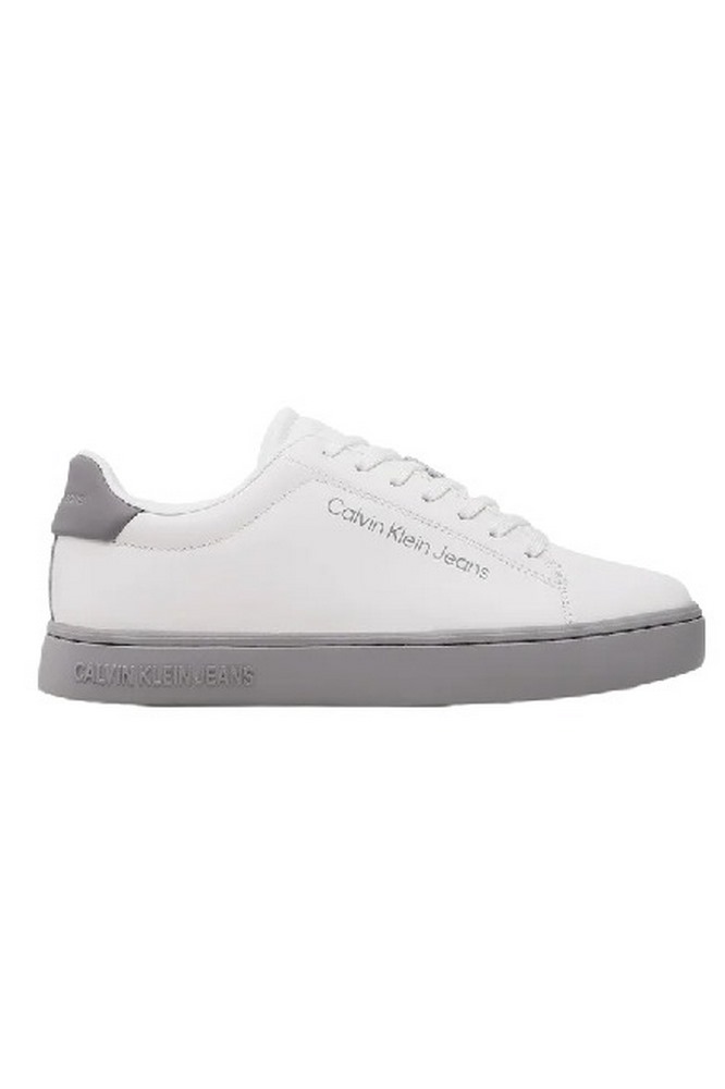 CALVIN KLEIN JEANS CLASSIC CUPSOLE LACEUP LTH ΠΑΠΟΥΤΣΙ ΑΝΔΡΙΚΟ WHITE