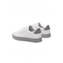 CALVIN KLEIN JEANS CLASSIC CUPSOLE LACEUP LTH ΠΑΠΟΥΤΣΙ ΑΝΔΡΙΚΟ WHITE