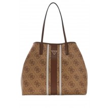 GUESS VICTTORIA LARGE 2 IN 1 TOTE ΤΣΑΝΤΑ ΓΥΝΑΙΚΕΙΑ LATTE