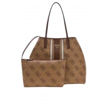 GUESS VICTTORIA LARGE 2 IN 1 TOTE ΤΣΑΝΤΑ ΓΥΝΑΙΚΕΙΑ LATTE