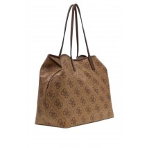 GUESS VICTTORIA LARGE 2 IN 1 TOTE ΤΣΑΝΤΑ ΓΥΝΑΙΚΕΙΑ LATTE