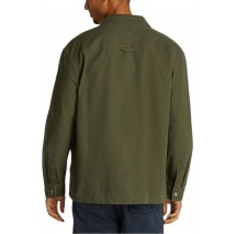 TOMMY JEANS ESSENTIAL OVERSHIRT EXT ΠΟΥΚΑΜΙΣΟ ΑΝΔΡΙΚΟ DARK GREEN