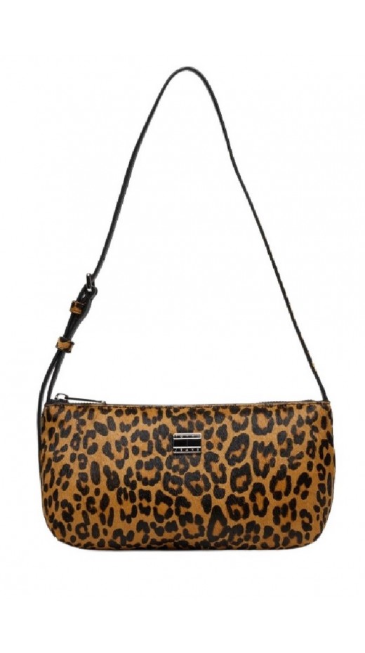 TOMMY JEANS MUST LEOPARD SHOULDER BAG ΤΣΑΝΤΑ ΓΥΝΑΙΚΕΙΑ LEOPARD
