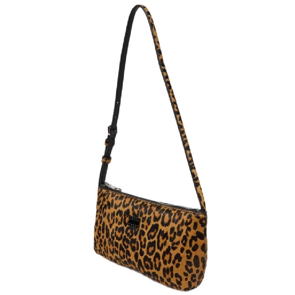 TOMMY JEANS MUST LEOPARD SHOULDER BAG ΤΣΑΝΤΑ ΓΥΝΑΙΚΕΙΑ LEOPARD
