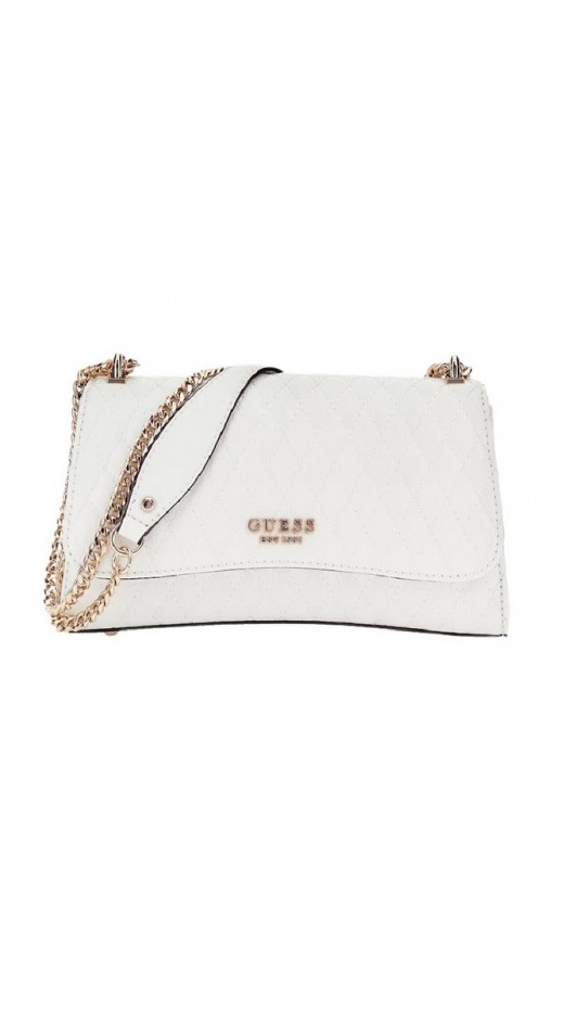GUESS BETULA CONVERTIBLE XBODY FLAP ΤΣΑΝΤΑ ΓΥΝΑΙΚΕΙΑ WHITE