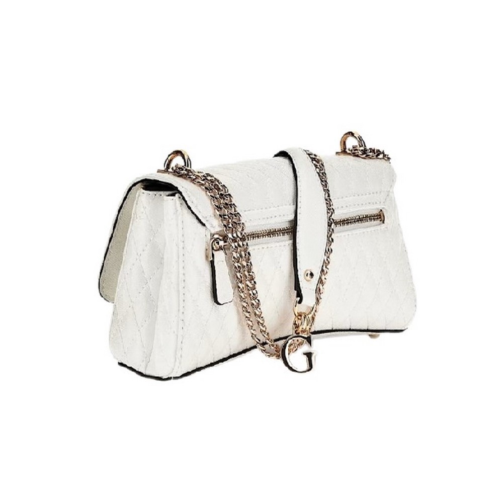 GUESS BETULA CONVERTIBLE XBODY FLAP ΤΣΑΝΤΑ ΓΥΝΑΙΚΕΙΑ WHITE