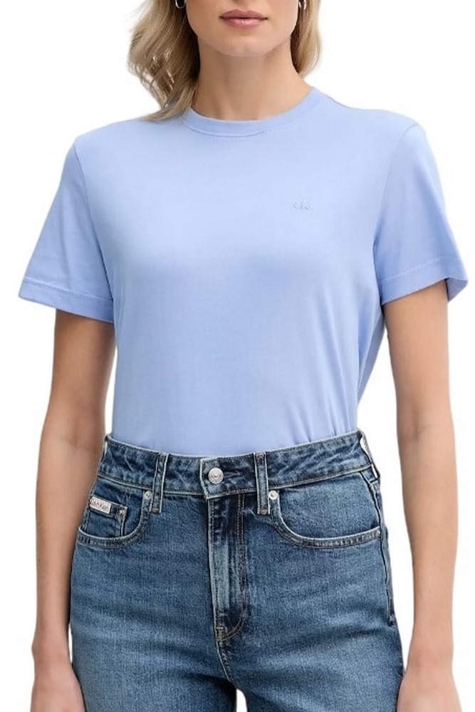 CALVIN KLEIN JEANS ARCHIVE JERSEY CREW TEE T-SHIRT ΜΠΛΟΥΖΑ ΓΥΝΑΙΚΕΙΑ CIEL